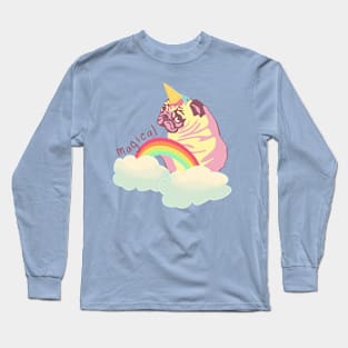 magical pug Long Sleeve T-Shirt